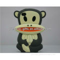 3d soft pvc mobile phone case /straps